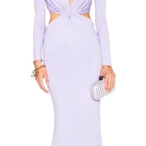 Long Sleeve Twisted Knot Column
Gown Lavender
by Cushnie et Ochs